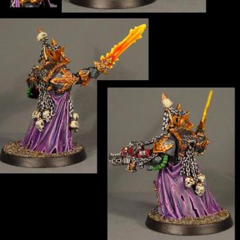 Chaos Space Marine by bluemoonminiatures