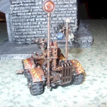 evil sunz ork warbuggy, rear by ronny