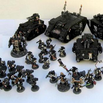 Black Templar Army by Demonic_Workshop