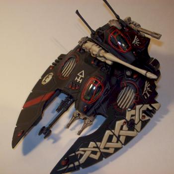 Eldar Falcon Ulthwe Craftworld by philologus