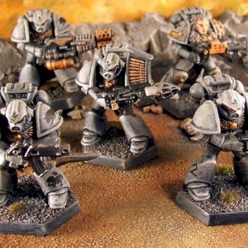 Star Quest / Space Crusade - Space Wolves Fun Paint by Mr.Knegge