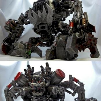 Painted Ork Mega Deff Dread ver.2 by puremon