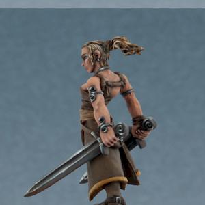 Female Barbarian by Ija