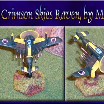 Crimson Skies Raven by mobosix