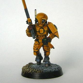 Tau Firewarrior by Trovarion