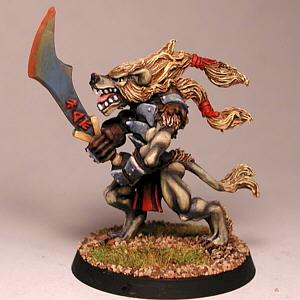 Gnoll Champion by paint me