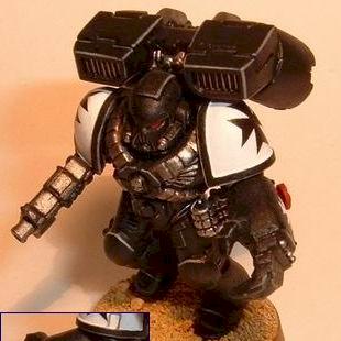 Black Templar Assault Marine by ZeroG