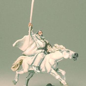 Gandalf on Shadowfax by Dr.Morbius