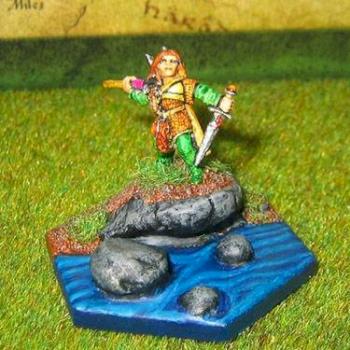 Elven Hero (15mm Scale !!!) - Demonworld by Shizzle