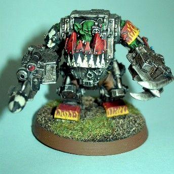 ork nob in mega armour by STEELDOG51