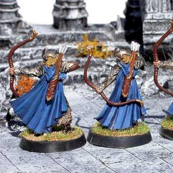 lotr high elf archers by darkrealm miniatures