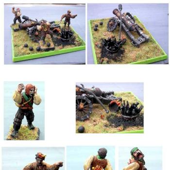 empire cannon conversion by darkrealm miniatures