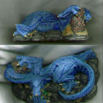 blue dragon by Kitten