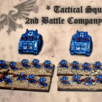 Epic Ultramarines Tactical Detachment by rastamann