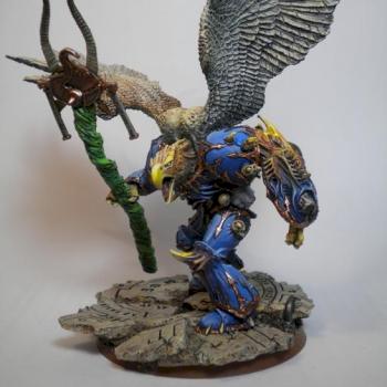 Thousand Sons Daemon Prince by Caherwain