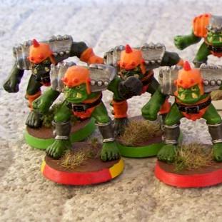 Blood Bowl Orcs by Originaldibbler(De)