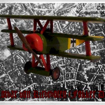 Lothar von Richthofens Fokker Dr. I by Originaldibbler(De)