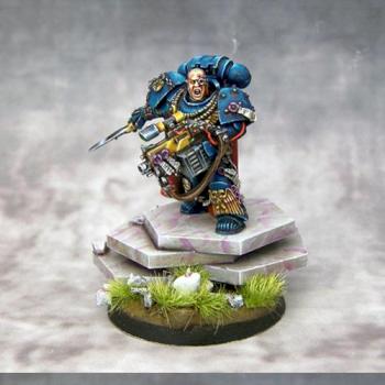 Captain Ultramarine Master of the Recruits by cabalier