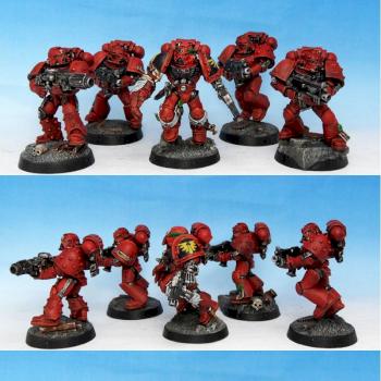 Blood Angels Combat Squad 2 by Wickedcarrot