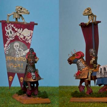 Undead mounted army standard by David Kolacinski