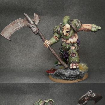 28mm Chaos Rotten Lord by Scibor Miniatures by munger