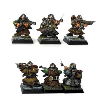 Mordheim Dwarfs Treasure Hunters Thunderers by nickname