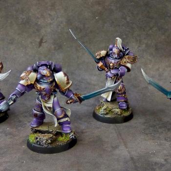 Horus Heresy Emperor's Children Palatine Blades squad by Awaken Realms