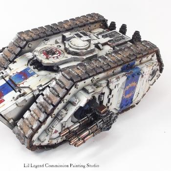 World Eater Spartan Land Raider Commission by lilloser