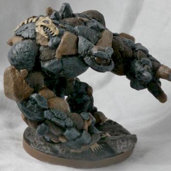 Large Earth Elemental (Reaper Bones) by Chocolate Thief