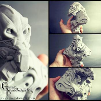 Alien bust ver 2 by giorgosts