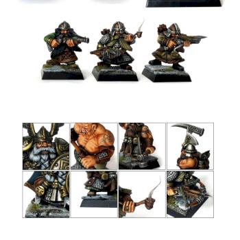 Mordheim Dwarfs Treasure Hunters warband gang by nickname