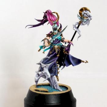 Mistweaver Saih (Warhammer Quest: Silver Tower) by glazed over