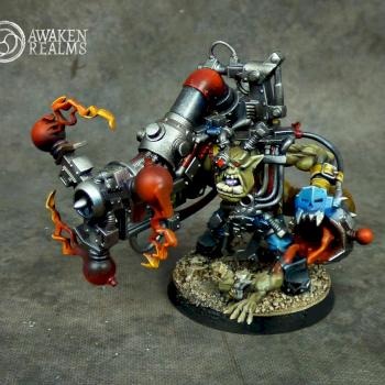 Orks Big Mek by Awaken Realms