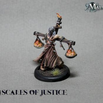 Scales of Justice by Mef