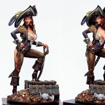 Anne Bonny 75mm KABUKI STUDIO by KABUKI MODELS