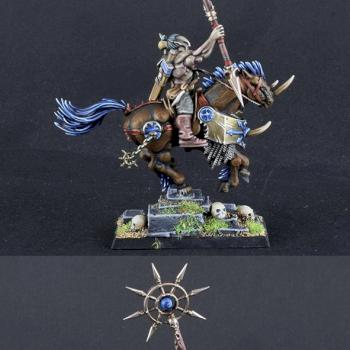 Chaos Sorcerer on Steed by dargo000