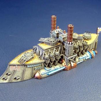 Kingdom of Britannia Ruler Class Battleship by BigB