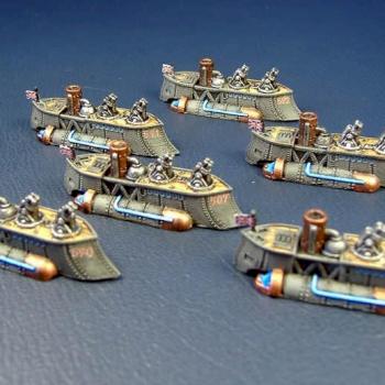 Kingdom of Britannia Bastion Class Escorts by BigB