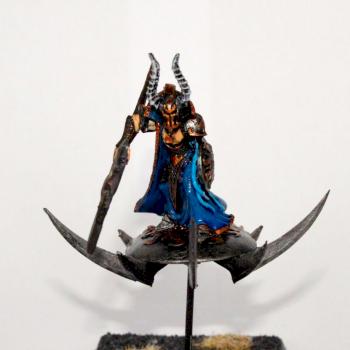 Tzeentch Lord on Disc of Tzeentch by spliter