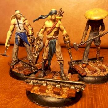 Malifaux Mei Feng Rail Crew 02 by Nickienogger