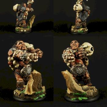 Extraordinary Ogre Banner Pen and Base by Aspen_of_Ocean