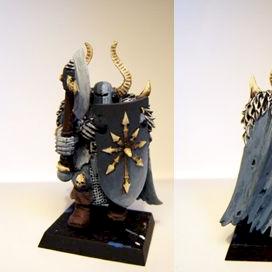 speed painting contest : Chaos warrior by Ysilne