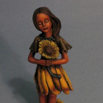 sunflower girl by Morgan