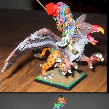 Karl Franz on War Griffon by Afrofish