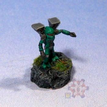 BattleTech Elemental BattleArmor 13mm Miniature by Ghostbear