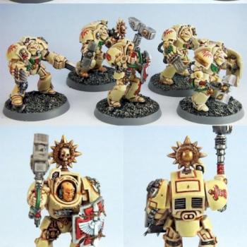 Deathwing Terminator Squad by Androsch