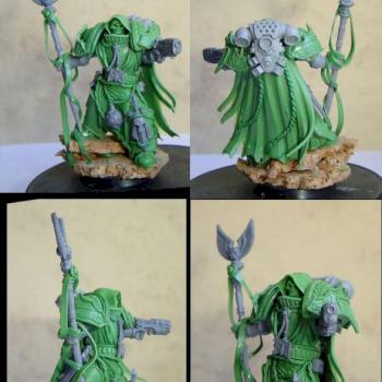 Dark Angels Member of Inner Circle / Chaplain by GRYTZ