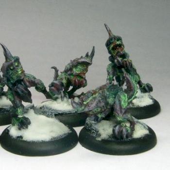 Legion of Everblight Shredders by Ghostpainter