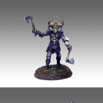 Elmore Masterworks Set # 4 - Evil Knight with Axes by Ghostpainter