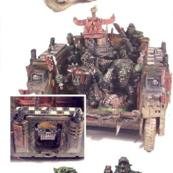 Rhino XXL (Ork looted vehicle) by Dmitry Rommel